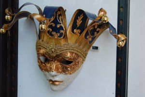 Venetiaans Masker in winkel Zutphen (2)