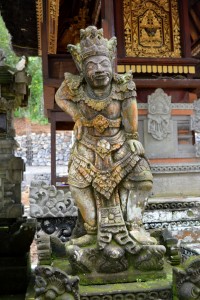 De indrukwekkende Pura Kehen tempel, ten noorden van het centrum van de stad.