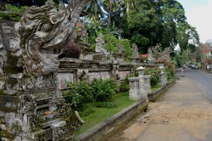 De indrukwekkende Pura Kehen tempel, ten noorden van het centrum van de stad.